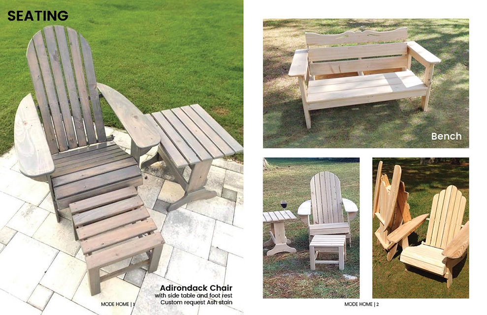 Furniture Catalog Pages 2 and 3